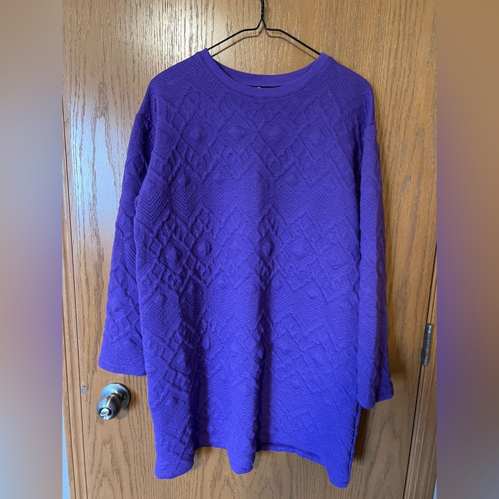 Zara Oversized sweatshirt dress
